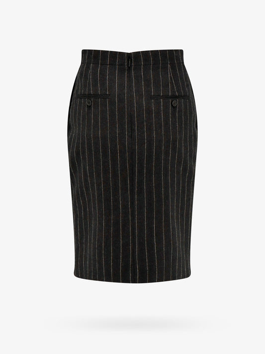 Saint Laurent Woman Saint Laurent Woman Grey Skirts