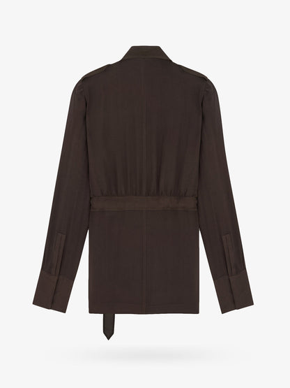 Saint Laurent Woman Saint Laurent Woman Brown Dresses