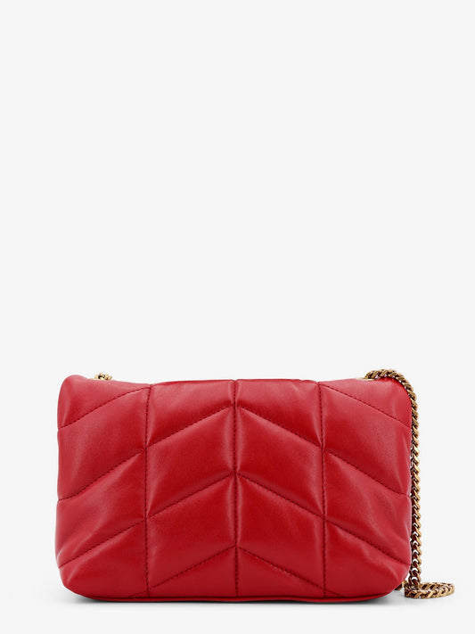 Saint Laurent Woman Saint Laurent Woman Red Shoulder Bags