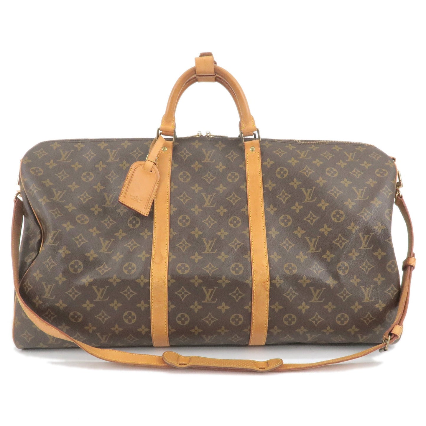 Louis Vuitton Monogram Keep All Bandouliere 60 Bag M41412