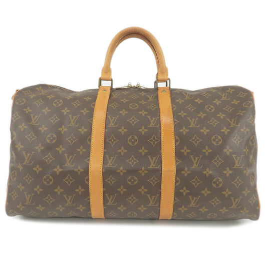 Louis Vuitton Monogram Keep All Bandouliere 50 Bag M41416