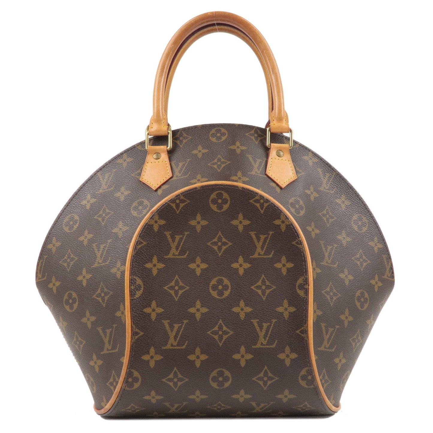 Louis Vuitton Monogram Ellipse MM Hand Bag Brown M51126