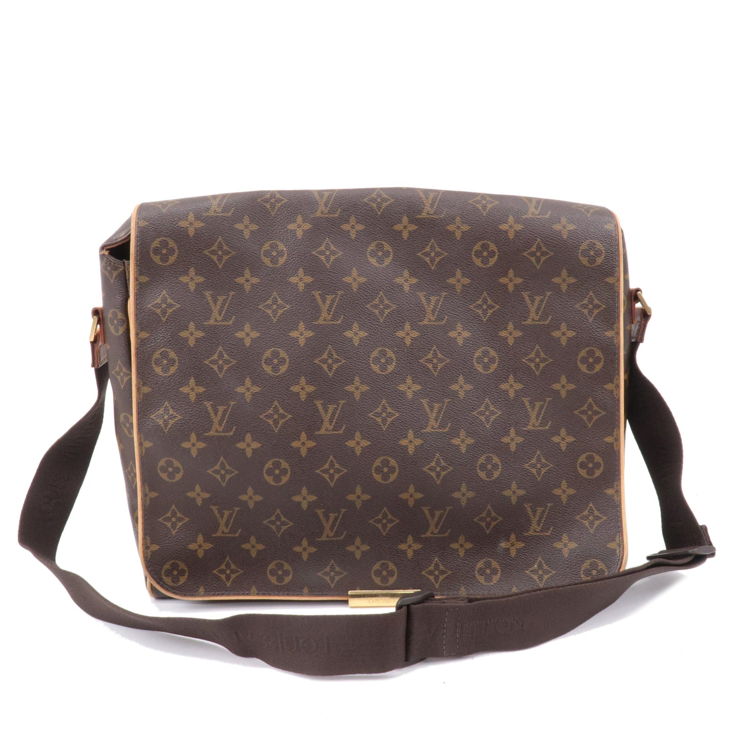 Louis Vuitton Monogram Abbesses Messenger Bag Brown M45257