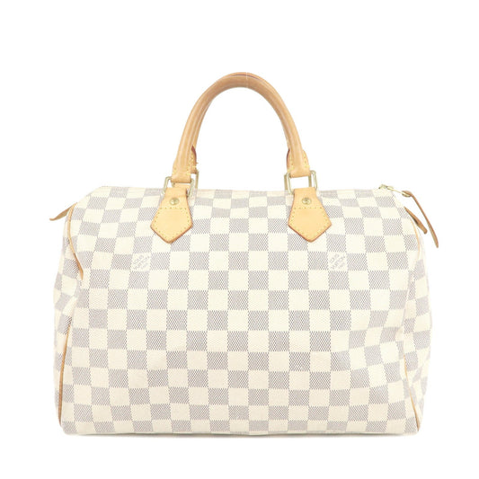 Louis Vuitton Damier Azur Speedy 30 Hand Bag Boston Bag N41533