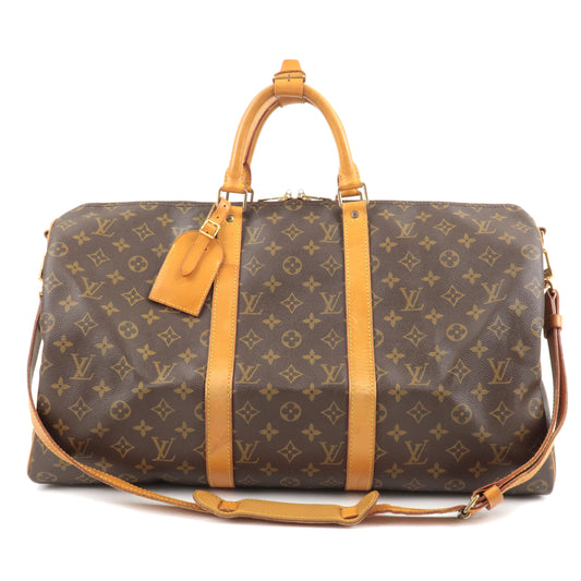 Louis Vuitton Monogram Keep All Bandouliere 50 Bag M41416