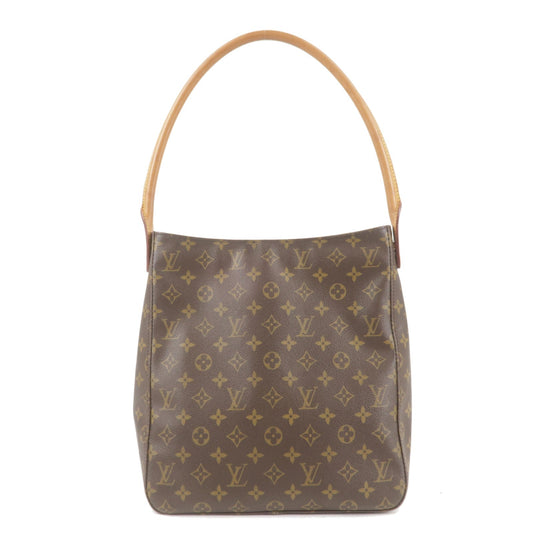 Louis Vuitton Monogram Looping GM Shoulder Bag Brown M51145