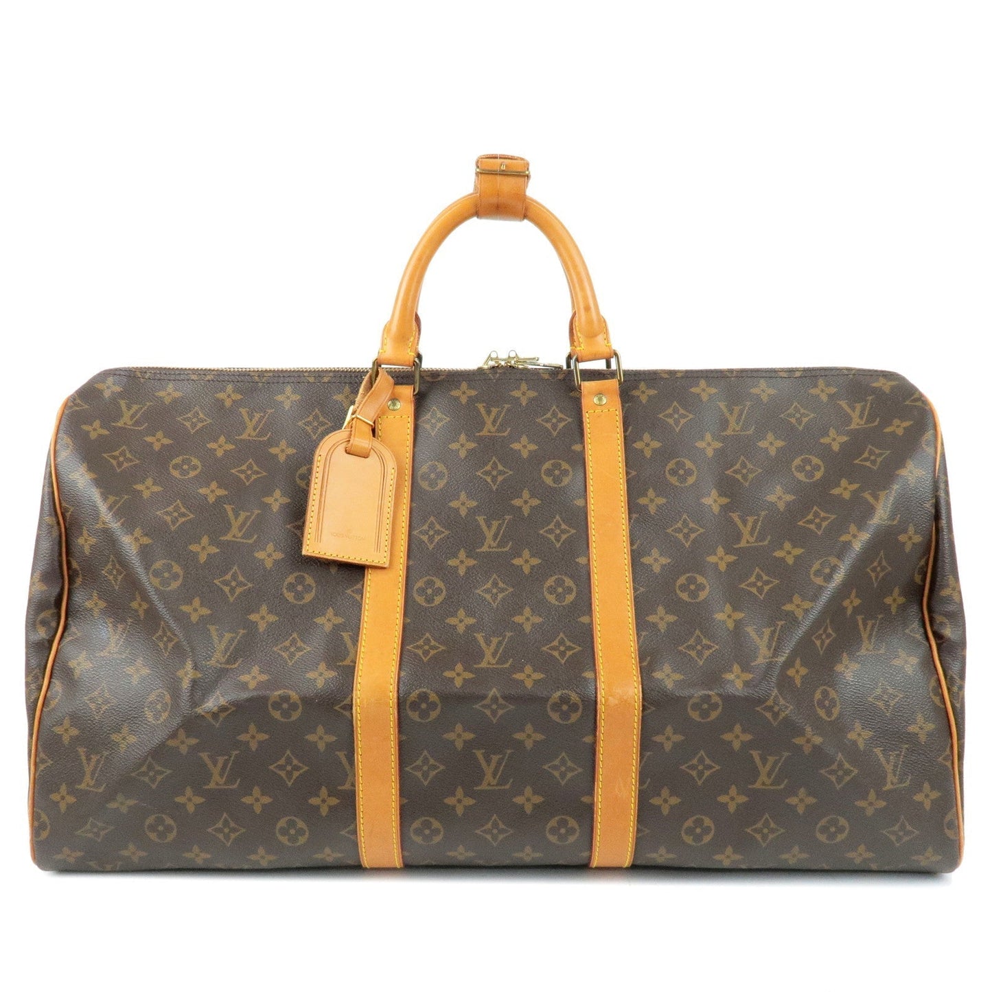 Louis Vuitton Monogram Keep All 55 Boston Bag M41424