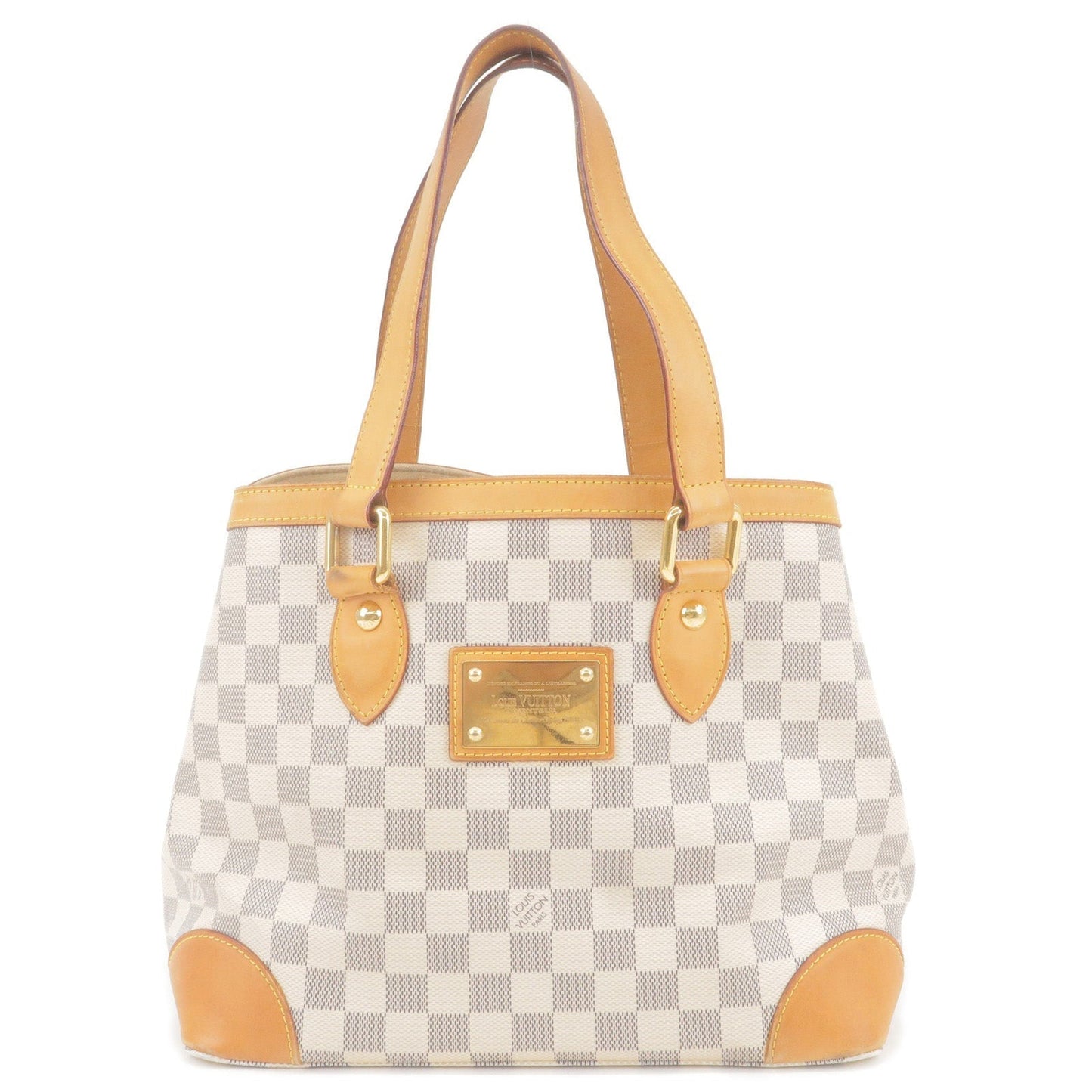 Louis Vuitton Damier Azur Hampstead PM Hand Bag N51207