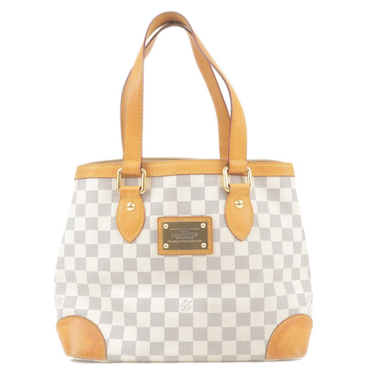 Louis Vuitton Damier Azur Hampstead PM Hand Bag N51207