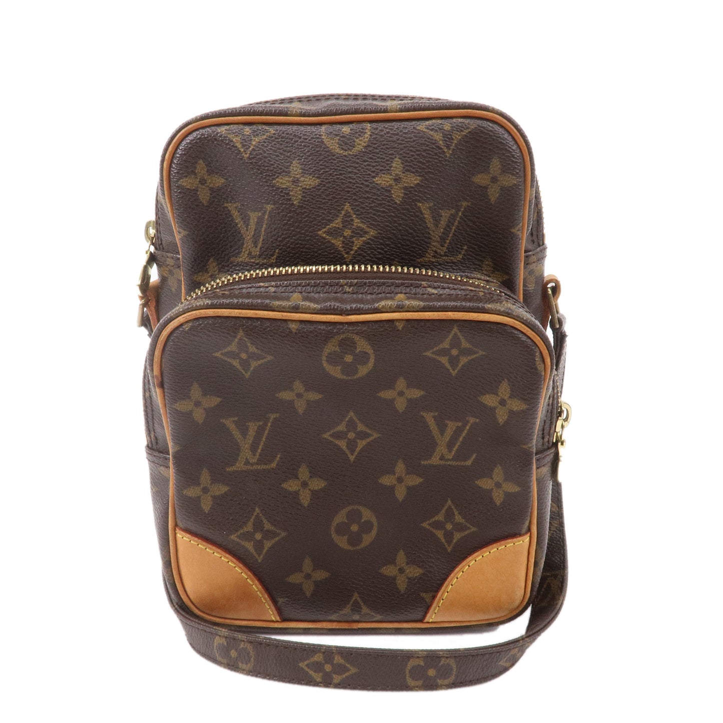 Louis Vuitton Monogram Amazone Shoulder Bag Brown M45236