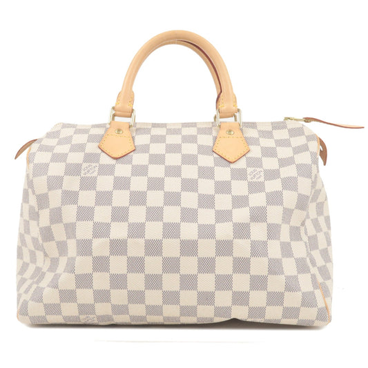 Louis Vuitton Damier Azur Speedy 30 Boston Bag Hand Bag N41533