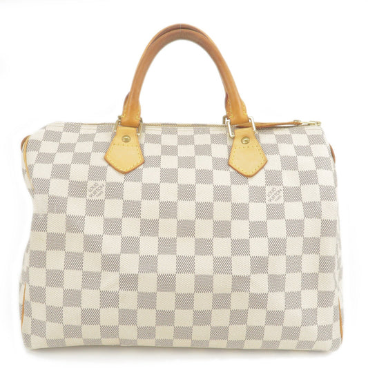 Louis Vuitton Damier Azur Speedy 30 Hand Bag Boston Bag N41533