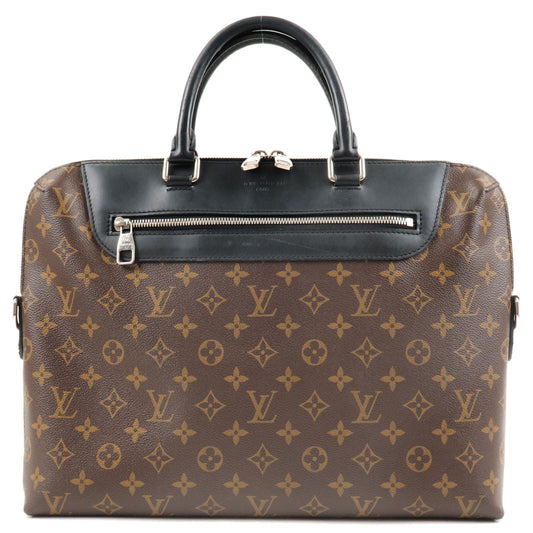 Louis Vuitton Macassar Porte-Documents Jour NM Business Bag M54019