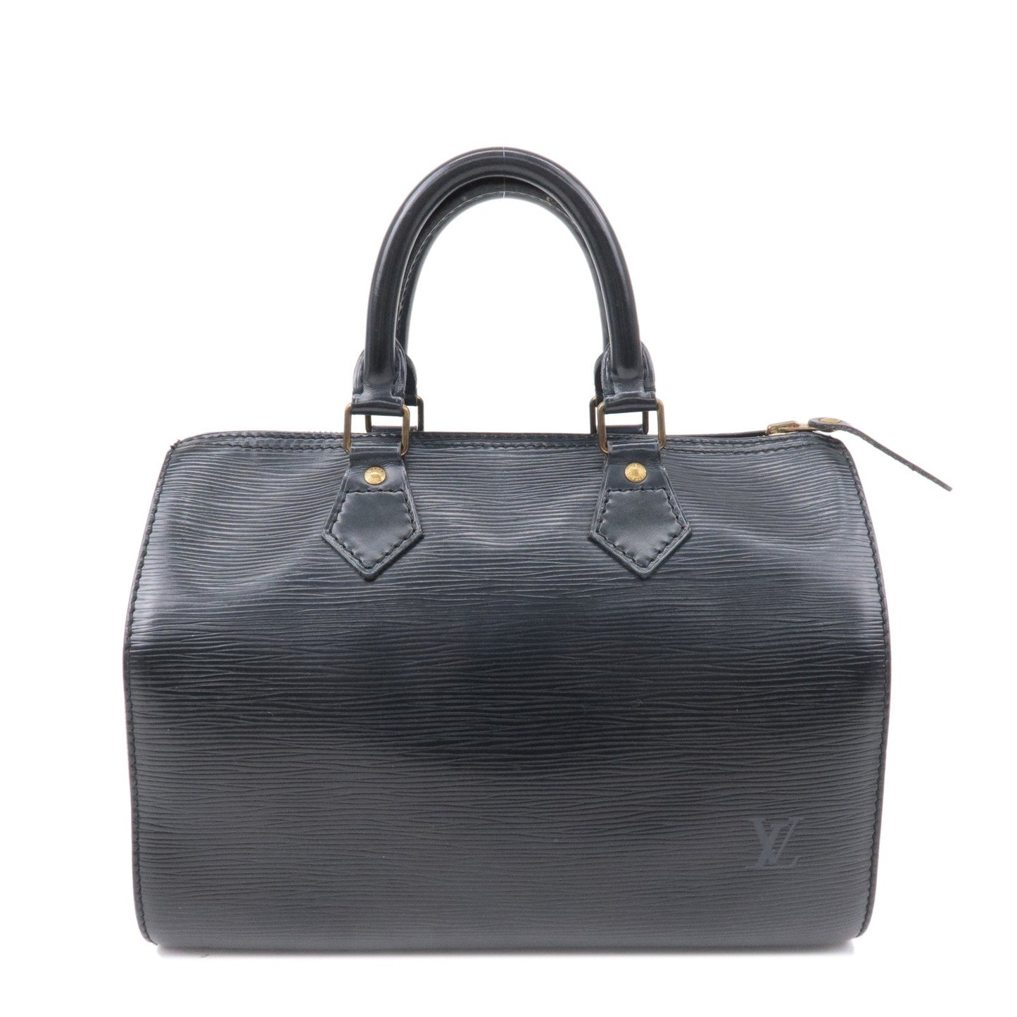 Louis Vuitton Epi Speedy 25 Boston Bag Hand Bag Noir Black M43012