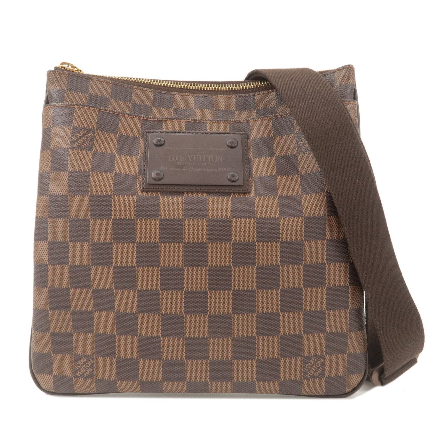 Louis Vuitton Damier Pochette Pratt Brooklyn Shoulder Bag N41100