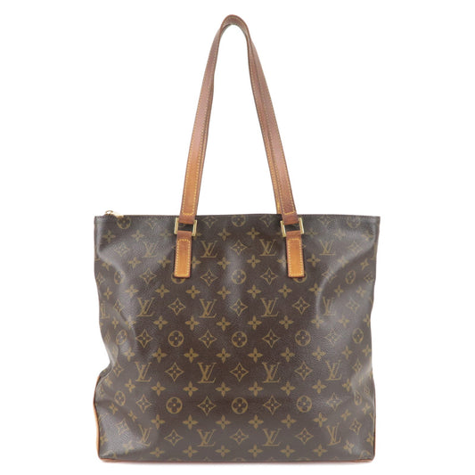 Louis Vuitton Monogram Cabas Mezzo Tote Bag Brown M51151