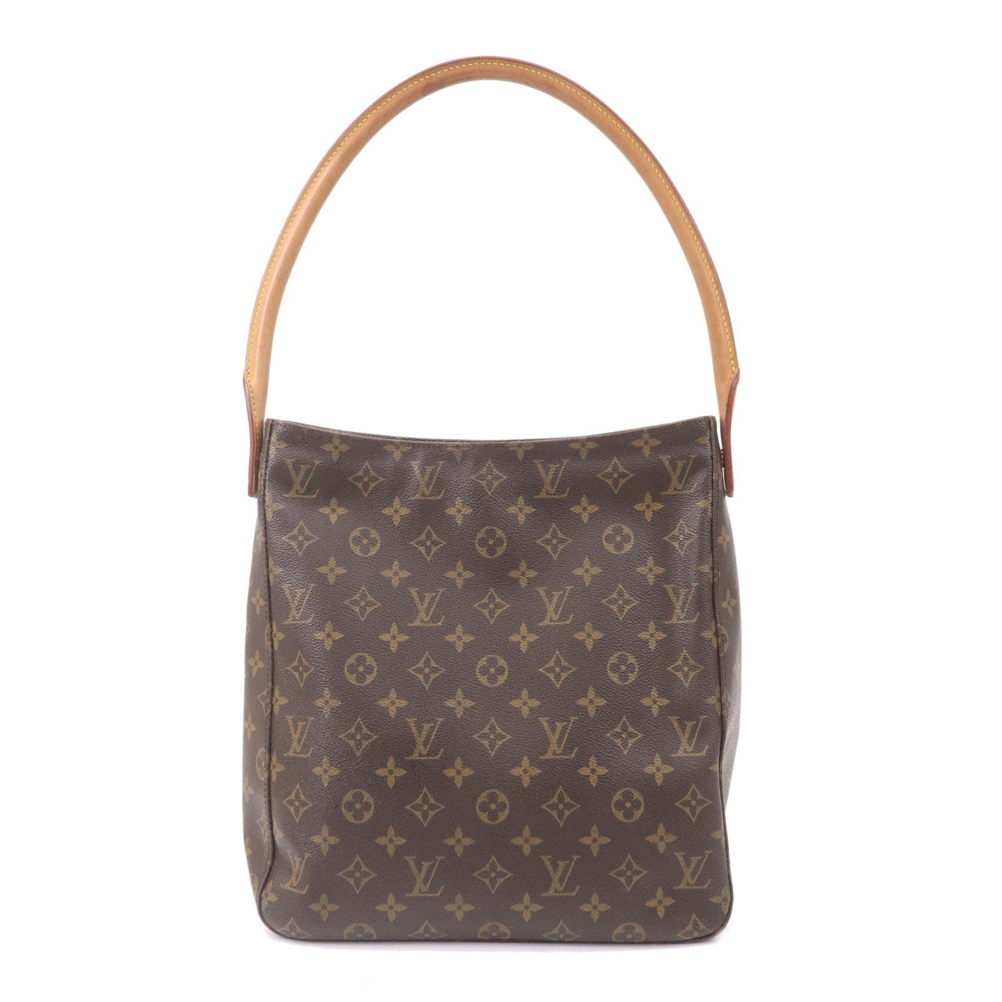 Louis Vuitton Monogram Looping GM Shoulder Bag Brown M51145