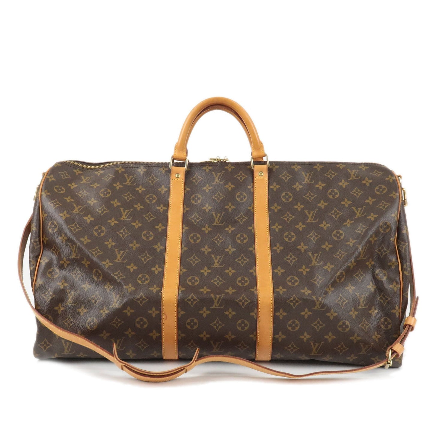 Louis Vuitton Monogram Keep All Bandouliere 60 Bag M41412