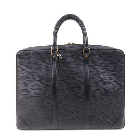 Louis Vuitton Epi Porte Documents Voyage Business Bag Noir M54472