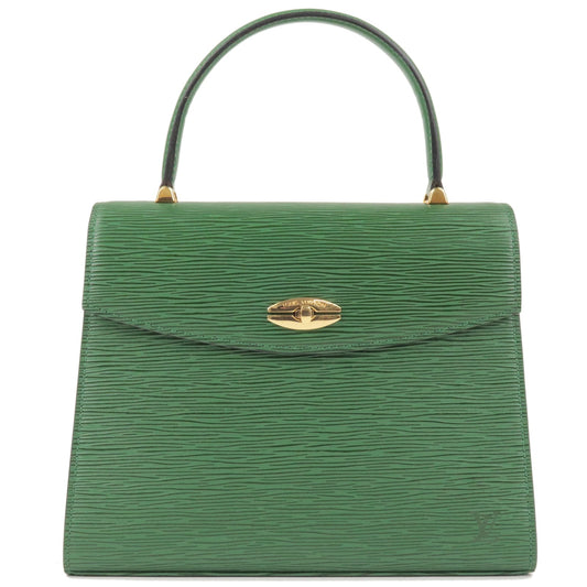 Louis Vuitton Epi Malesherbes Tote Hand Bag M52374 Green