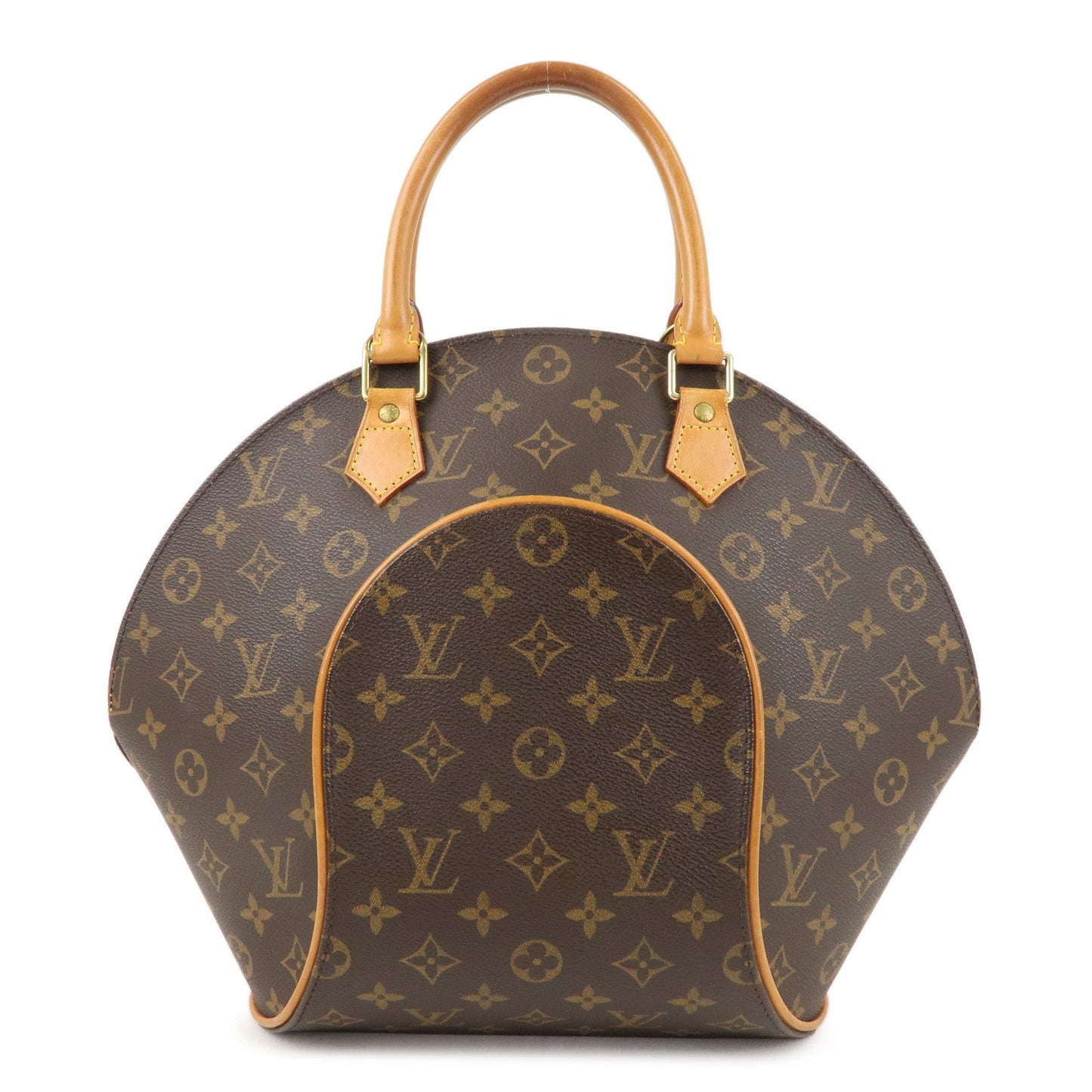 Louis Vuitton Monogram Ellipse MM Hand Bag Brown M51126