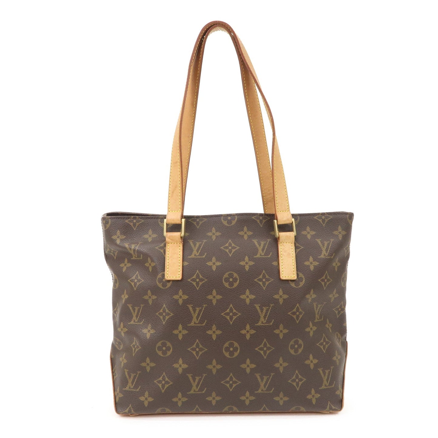 Louis Vuitton Monogram Cabas Piano Tote Bag Brown M51148