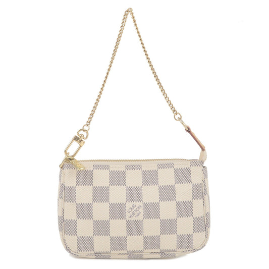 Louis Vuitton Damier Azur Mini Pochette Accessoires Pouch N58010