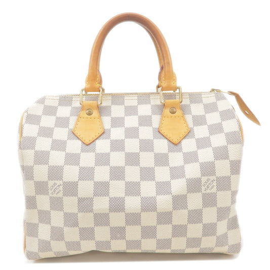 Louis Vuitton Damier Azur Speedy 25 Boston Bag Hand Bag N41534