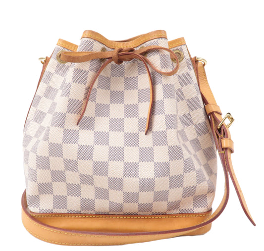 Louis Vuitton Damier Azur Noe BB Shoulder Bag N41220