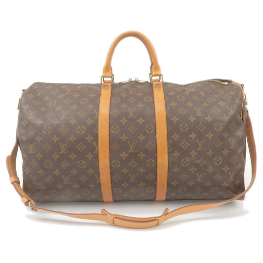 Louis Vuitton Keep All Bandouliere 55 Boston Bag  M41414