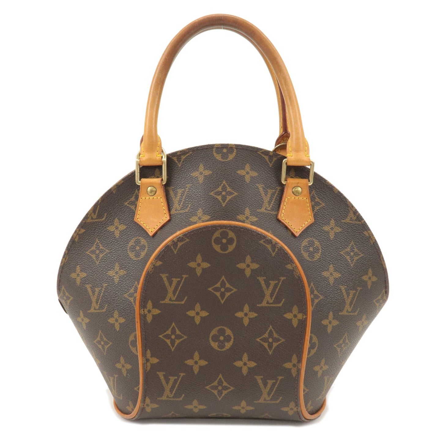 Louis Vuitton Monogram Ellipse PM Hand Bag Brown M51127