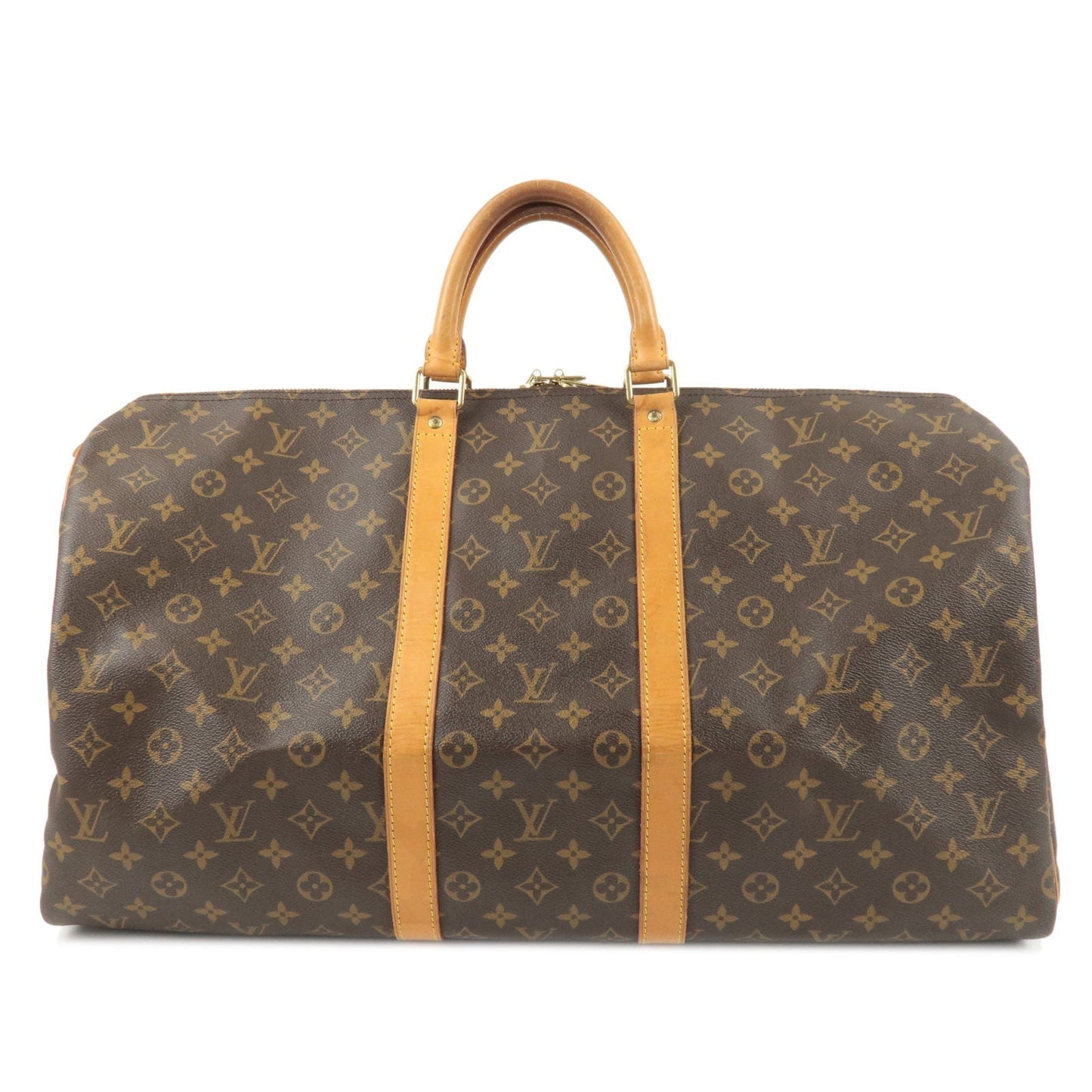 Louis Vuitton Monogram Keep All 55 Boston Bag M41424