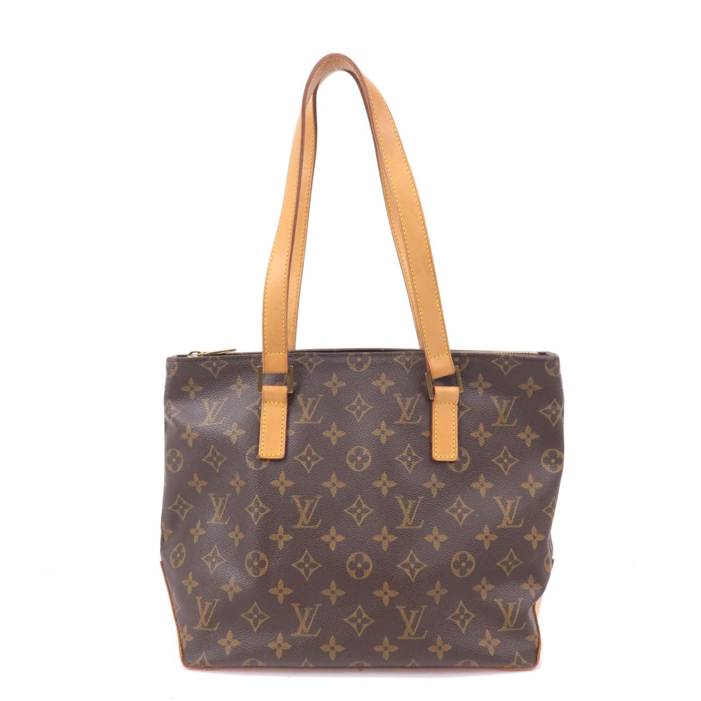 Louis Vuitton Monogram Cabas Piano Tote Bag Brown M51148