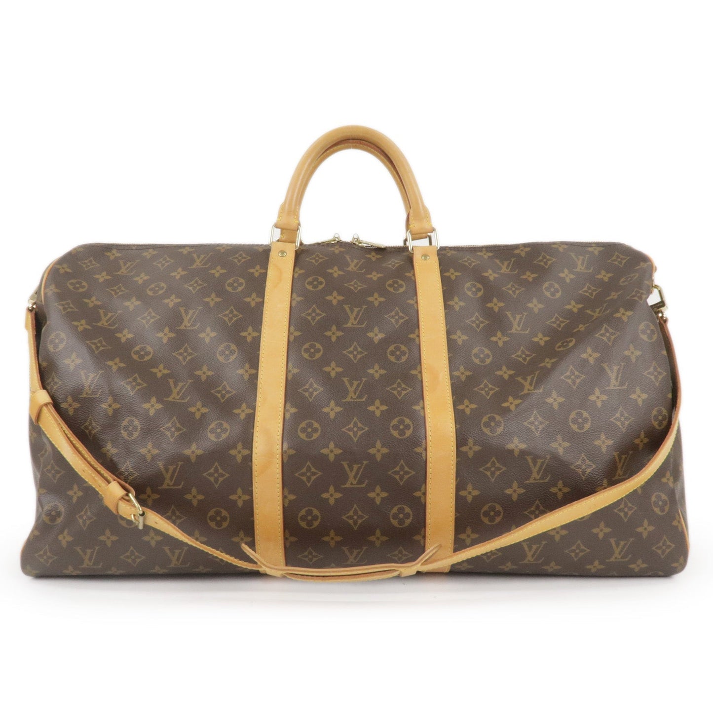 Louis Vuitton Monogram Keep All Bandouliere 60 Bag M41412