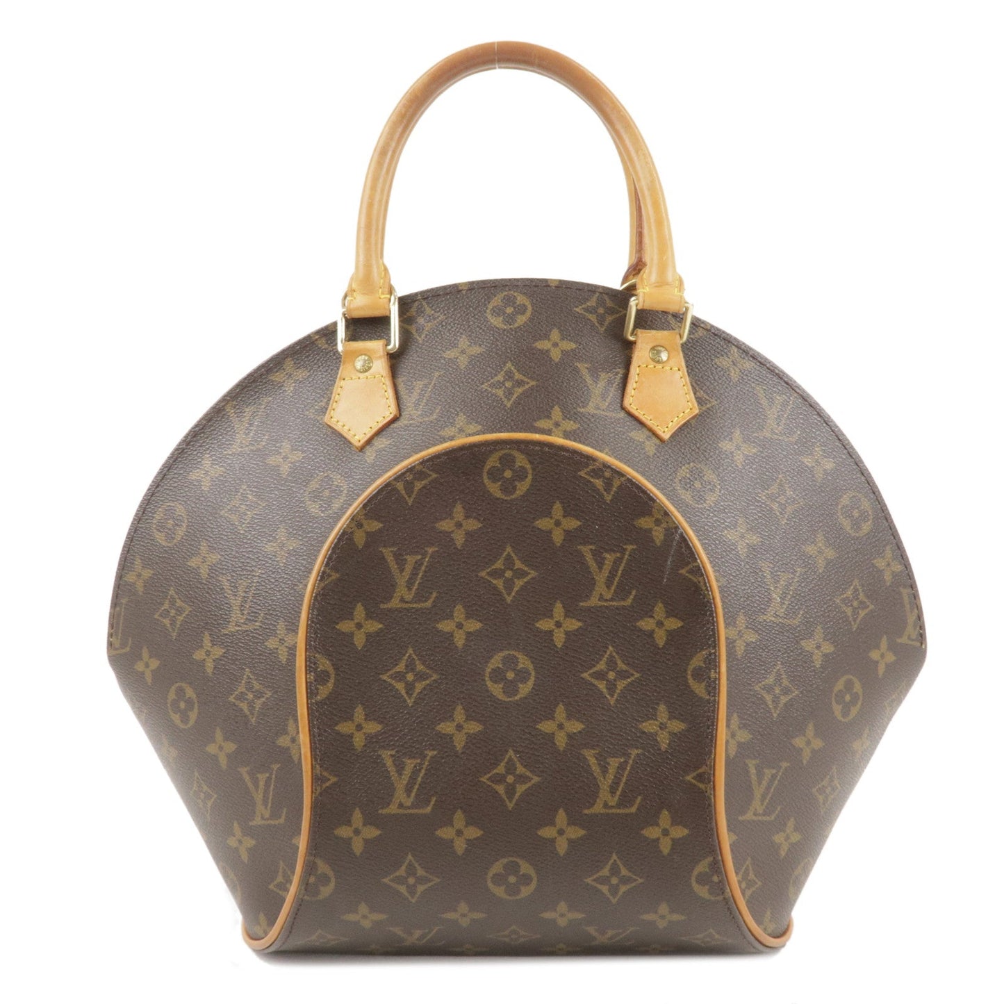 Louis Vuitton Monogram Ellipse MM Hand Bag Brown M51126