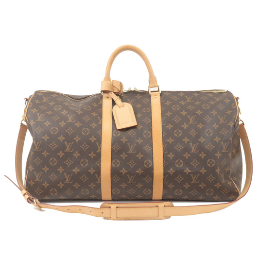 Louis Vuitton Monogram Keep All Bandouliere 55 Boston Bag M41414