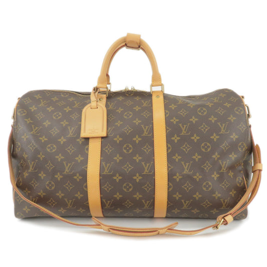 Louis Vuitton Monogram Keep All Bandouliere 50 Bag M41416