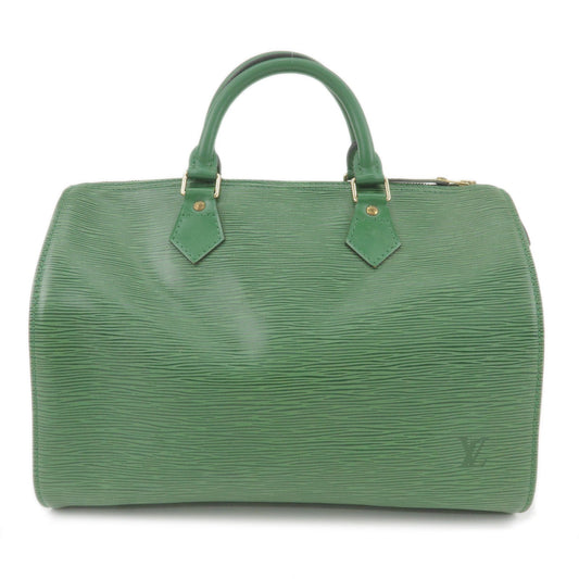 Louis Vuitton Epi Speedy 30 Boston Bag Borneo Green M43004