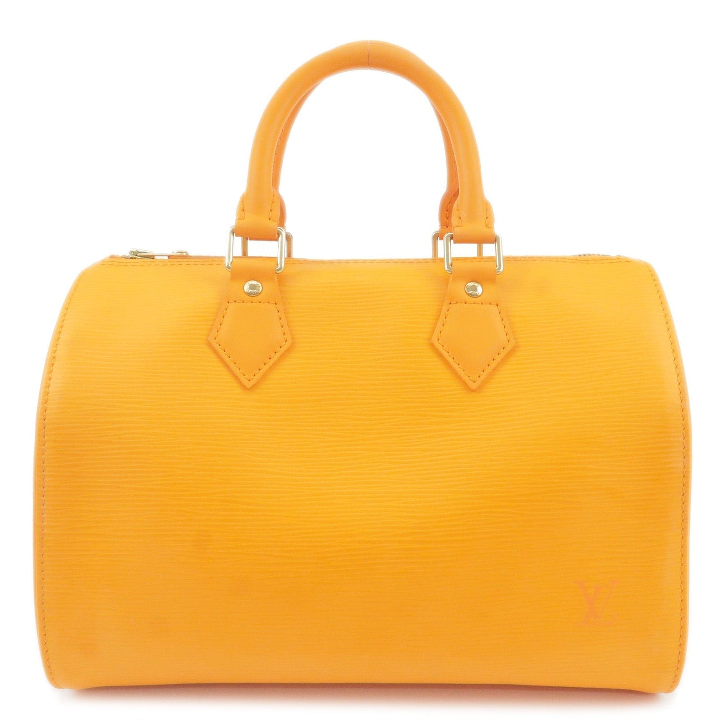 Louis Vuitton Epi Speedy 25 Boston Bag Mandarin Orange M5903H