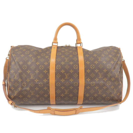 Louis Vuitton Keep All Bandouliere 55 Boston Bag & Strap M41414