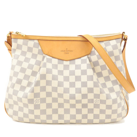 Louis Vuitton Damier Azur Siracusa MM Shoulder Bag N41112