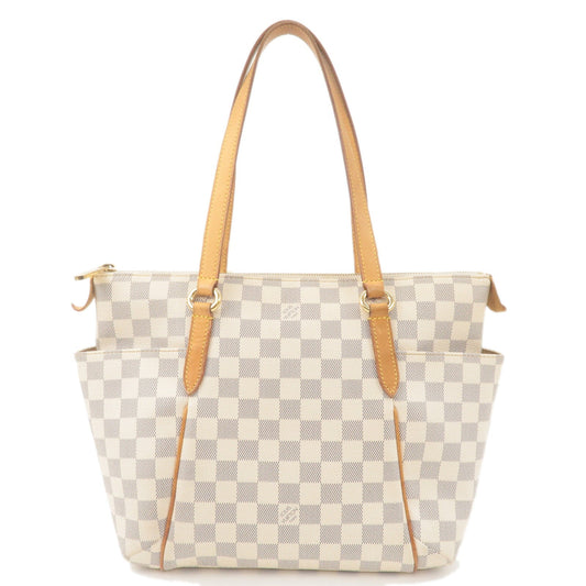 Louis Vuitton Damier Azur Totally PM Tote Bag Hand Bag N51261