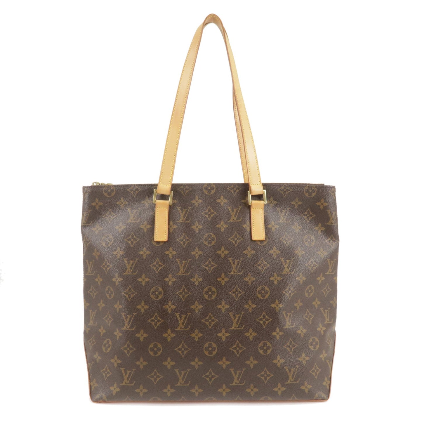 Louis Vuitton Monogram Cabas Mezzo Tote Bag Brown M51151