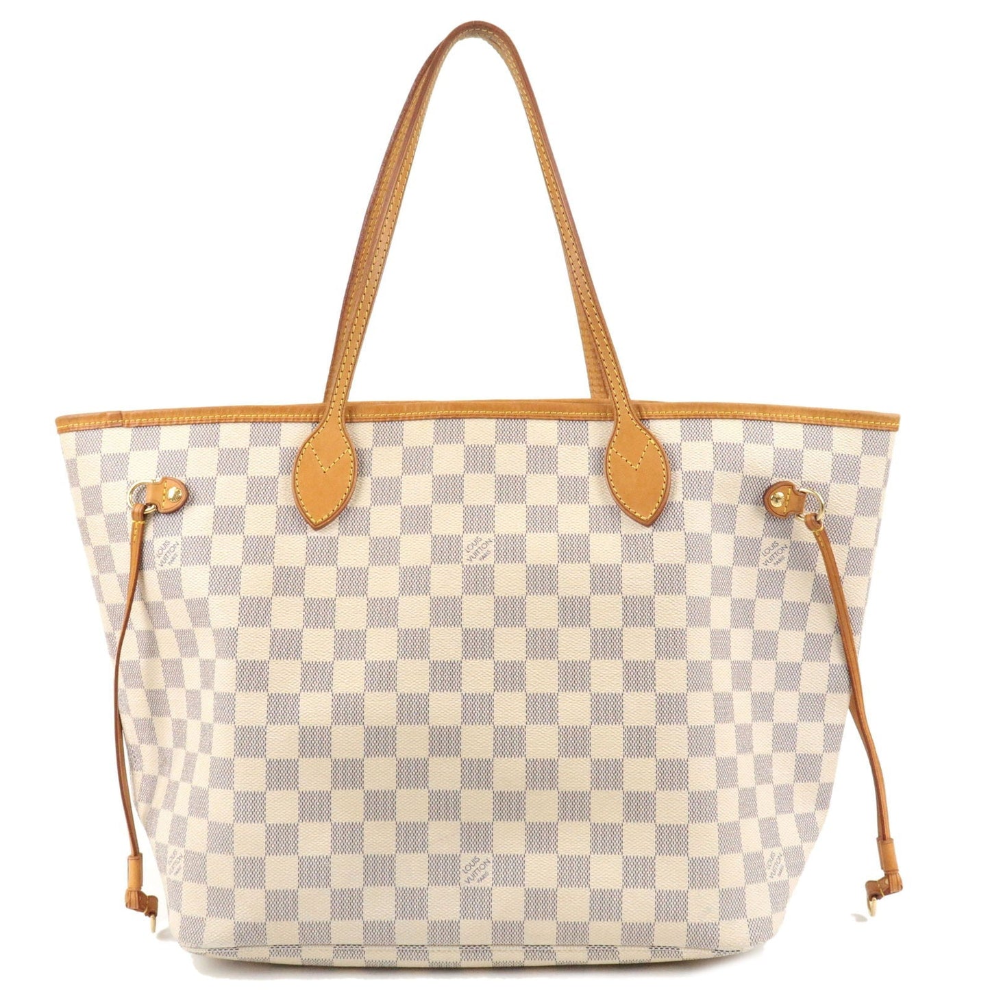 Louis Vuitton Damier Azur Neverfull MM Tote Bag N51107