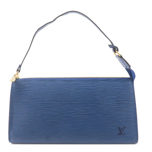 Louis Vuitton Epi Pochette Accessoires Pouch Toledo Blue M52945