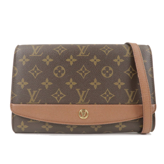 Louis Vuitton Monogram Bordeaux 24 Shoulder Bag Brown M51798