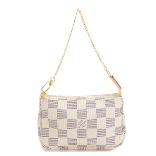 Louis Vuitton Damier Azur Mini Pochette Accessoires Pouch N58010