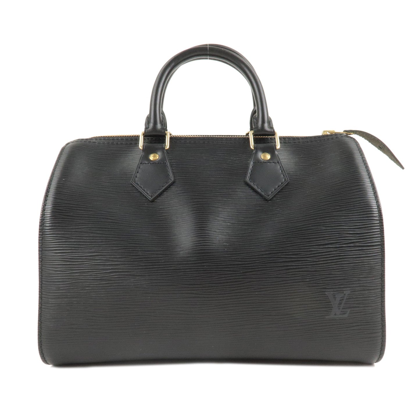 Louis Vuitton Epi Speedy 25 Hand Bag Boston Bag Noir M59032