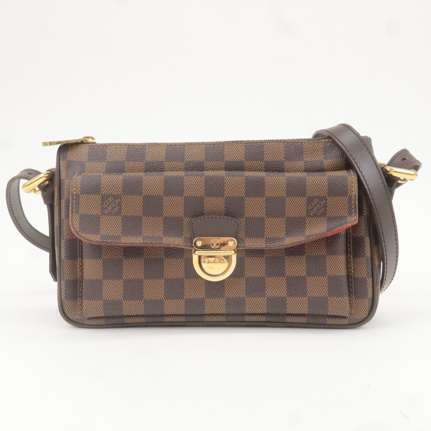 Louis Vuitton Damier Ravello GM Shoulder Bag Brown N60006