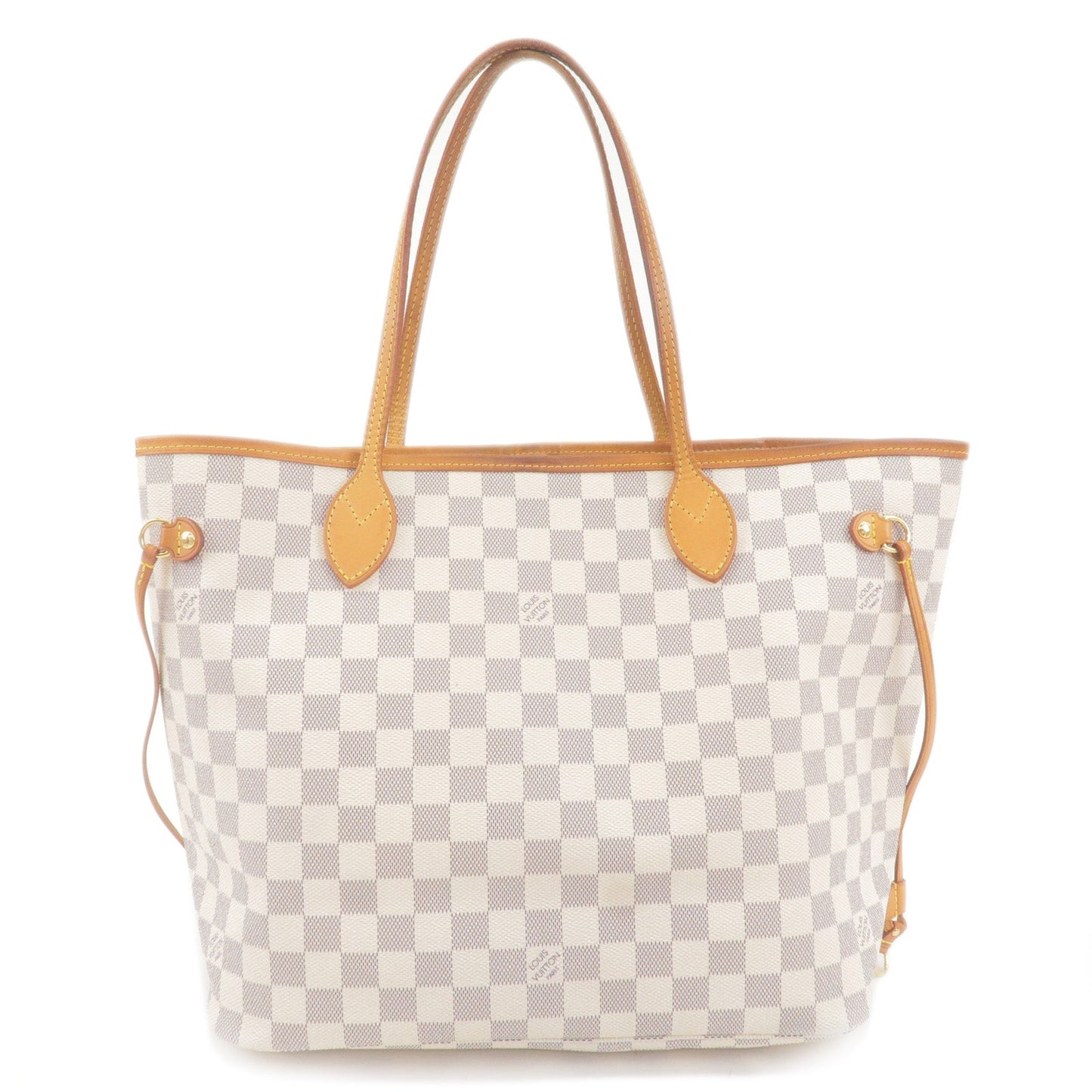 Louis Vuitton Damier Azur Neverfull MM Tote Bag N51107